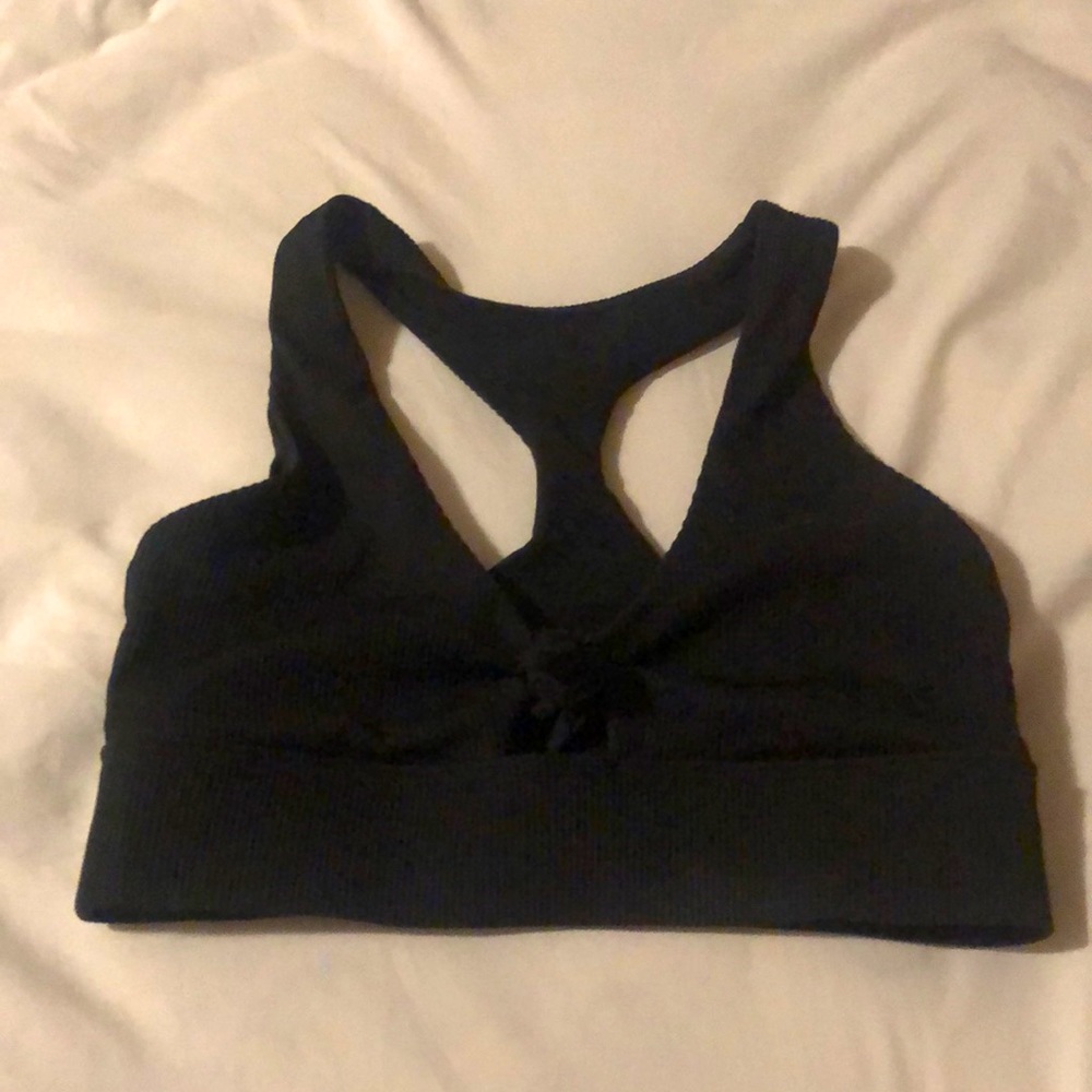 A black beautiful swim suit top from Calia. Someone gifted this to me never used